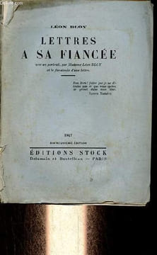 Lettres à sa fiancée - 19e édition.. Bloy Léon