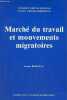 Marché du travail et mouvements migratoires - L'euromigration espagnole.. Berrocal Luciano