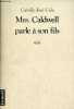 Mrs.Caldwell parle à son fils - récit.. Cela Camilo José