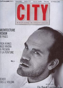 City magazine international n°58 mars 1990 - Paris - New York - Londres - Madrid - Mexico-city - Frida Kahlo Diego Rivera - mode Mexique - Dominique ...