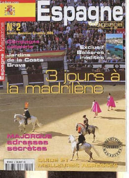 Espagne magazine n°2 octobre-novembre-décembre 2000 - Agenda - jardins Costa Brava : amor, passion y botanica - week-end trois jours à la Madrilène - ...