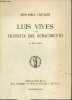Luis Vives y la filosofia del renacimiento - 2e edicion.. Bonilla y San Martin Adolfo