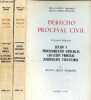 Derecho procesal civil - Volumen Primero + Volumen Segundo (2 volumes) - Volumen primero : Parte general, el proceso declarativo ordinario - Volumen ...