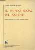 "El mundo social del ""quijote"" - Coleccion Biblioteca Romanica Hispanica n°352.". Salazar Rincon Javier