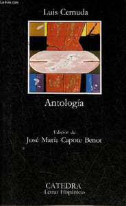 Antologia - Coleccion Letras Hispanicas n°144.