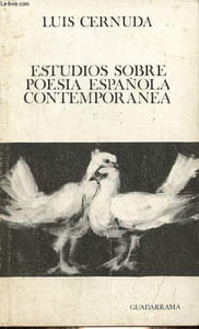 Estudios sobre poesia espanola contemporanea - Coleccion Universitaria de Bolsillo Punto Omega n°82 - Segunda edicion.