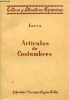Articolus de Costumbres - Coleccion cultura y literatura hispanicas.. Larra