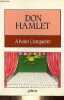 O incerto senor Don Hamlet principe de Dinamarca. Cunqueiro Alvaro