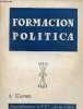 Formacion Politica 6.&deg; curso - Texto de nacionalsindicalismo.. Seccion Femenina de F.E.T.Y. de las J.O.N.S.