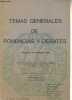Temas generales de ponencias y debates - ejercicios de expresion oral - Textes propos&eacute;s aux &eacute;preuves orales du concours d'admission &agrave; l'E.S.C.P. ...