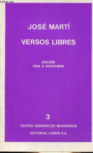 Versos libres - Coleccion textos hispanicos modernos n°3.