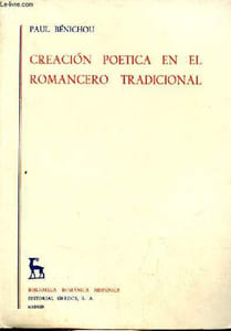 Creacion poetica en el romancero tradicional - Coleccion Biblioteca Romanica Hispanica n°108.