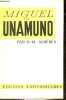 Miguel de Unamuno - Collection classiques du XXe siècle n°27.. R.-M.Albérès