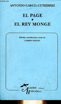 El paye y el rey monge - Coleccion clasicos albatros n°12.. Antonio Garcia Gutiérrez