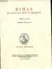 Rimas de Gustavo Adolfo Bécquer - Coleccion Clasicos Hispanicos serie IV volumen III.. Gustavo Adolfo Bécquer