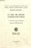 La vida del Buscon llamado Don Pablos - Acta salmanticensia iussu senatus universitatis edita - Filosfia y Letras tomo XVIII n°4.. de Quevedo ...