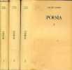Poesia - Tomo 1 + 2 + 3 (3 volumes).. Crespo Angel