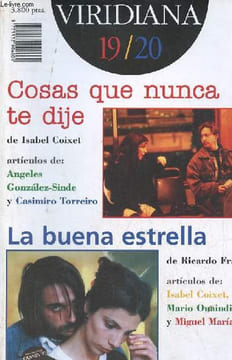 "Revista Viridiana n°19/20 marzo 1998 - Guion de ""coas que nunca te dije"" de Isabel Coixet - algunas impresiones en torno a ""cosas que nunca te ...
