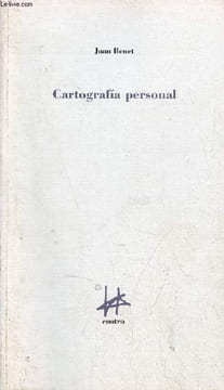 Cartografia personal.. Benet Juan