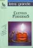 Cuentos perversos - Coleccion letra grande n°8.. Santonja, Saki, Dahl, Highsmith, Yourcenar