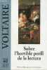 Sobre l'horrible perill de la lectura - Coleccion Petita biblioteca universal n°20.. Voltaire