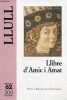 Llibre d'Amic i Amat - Coleccion Petita biblioteca universal n°17.. Llull Ramon