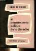 El pensamiento politico de la derecha.. de Beauvoir Simone
