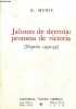 Jalones de derrota : promesa de victoria - Espana 1930-39.. G.Munis
