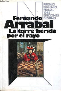 La torre herida por el rayo - Premio Eugenio Nadal 1982 - Coleccion Ancora y Delfin n°570.