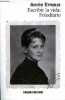 Escribir la vida : fotodiario.. Ernaux Annie