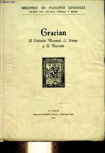 El oraculo manual seguido de el heroe y el discreto - Coleccion Biblioteca de Filosofos Espanoles.