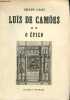 Luis de Camoes - Tomo 2 : O épico - 2.a ediçao revista e ampliada.. Hernani Cidade