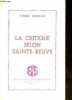 La critique selon Sainte-Beuve.. Moreau Pierre