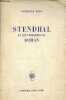 Stendhal et les problèmes du roman.. Blin Georges