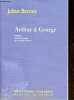 Arthur & George - roman - Collection bibliothèque étrangère.. Barnes Julian