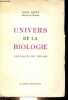 Univers de la biologie feuillets de voyage.. Binet Leon