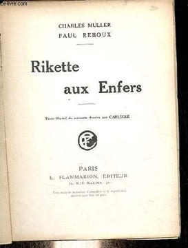 Rikette aux Enfers.. Muller Charles & Reboux Paul