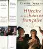 Histoire de la chanson française - Tome 1 + Tome 2 (2 volumes) - Tome 1 : Des origines à 1780 - Tome 2 : De 1780 à 1860.. Duneton Claude