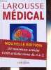 Larousse médical et son CD-ROM.. Collectif