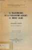 La transmission de la philosophie grecque au monde arabe - Collection études de philosophie médiévale n°LVI.. Badawi Abdurrahman