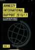 Amnesty International rapport 2016/17 la situation des droits humains dans le monde.. Collectif