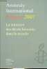 Amnesty International rapport 2007 - La situation des droits humains dans le monde - Suppl&eacute;ment &agrave; la chronique n&deg;247 de juin 2007.. Collectif