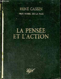 La pensée et l'action - Exemplaire n°1786/3500 sur papier artaban.