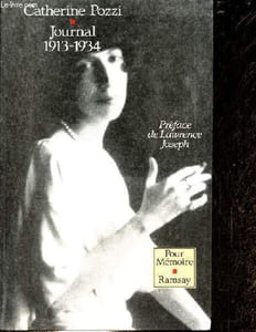 "Journal 1913-1934 - Collection "" Pour Mémoire ""."