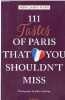 111 Tastes of Paris that you shouldn't miss.. Lassus-Fuchs Irène