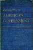 Introduction to american government - Eight edition thoroughly revised.. A.Ogg Frederic & Ray P.Orman