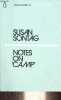 Notes on ' Camp ' - Collection penguin modern n°29.. Sontag Susan