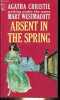 Absent in the spring.. Christie Agatha