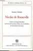 Nicolas de Bonneville - Studien zur ideengeschichtlichen und literaturtheoretischen position eines schriftstellers der französischen revolution - ...