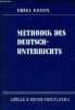 Methodik des deutsch-unterrichts.. Essen Erika